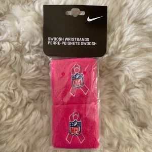 Pink Swoosh wristbands